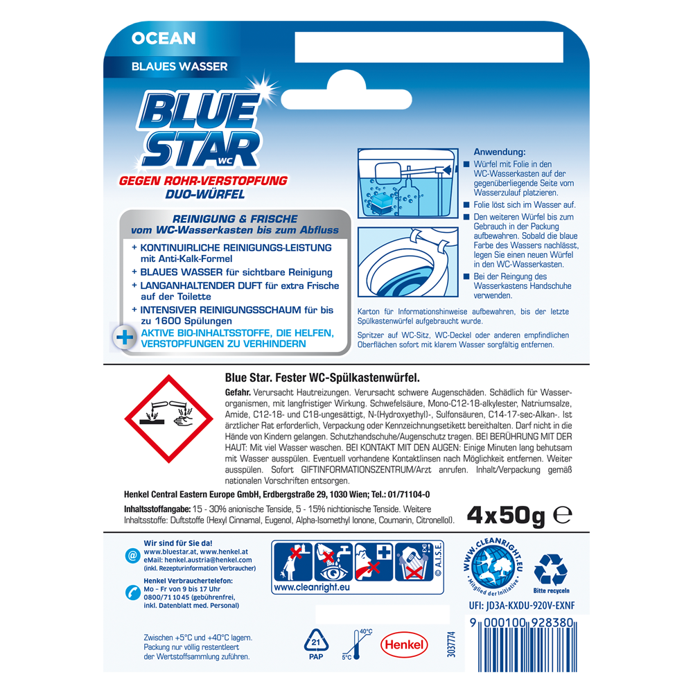 Bild: Blue Star Spülkasten-Würfel 