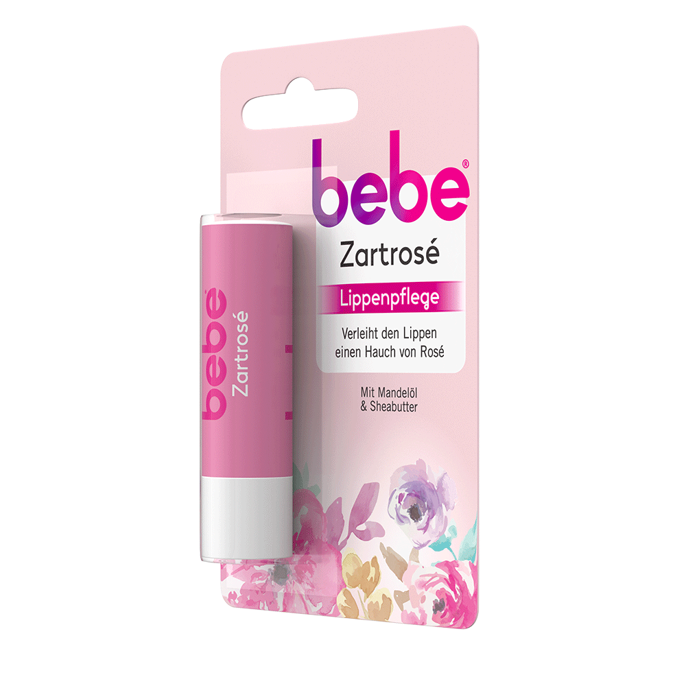 Bild: bebe Lippenpflegestift Zartrosé 