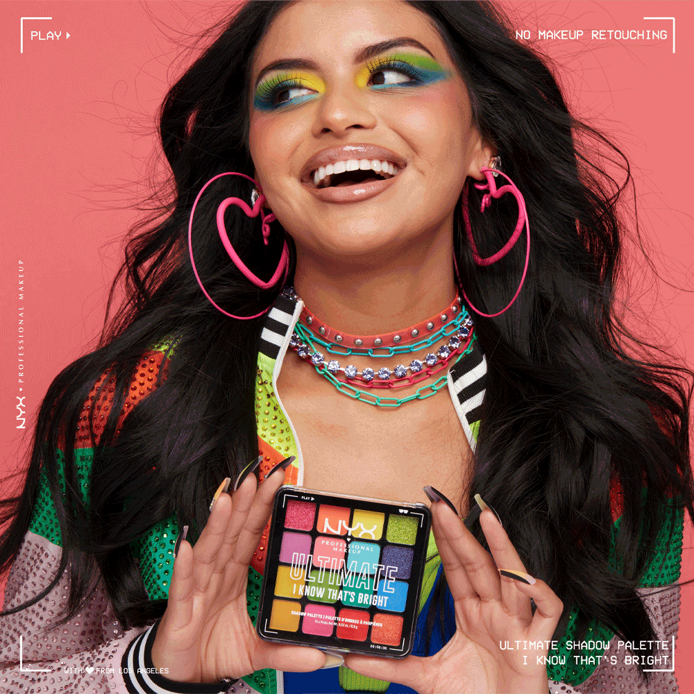 Bild: NYX Professional Make-up Ultimate Shadow Palette i know that's bright 04W