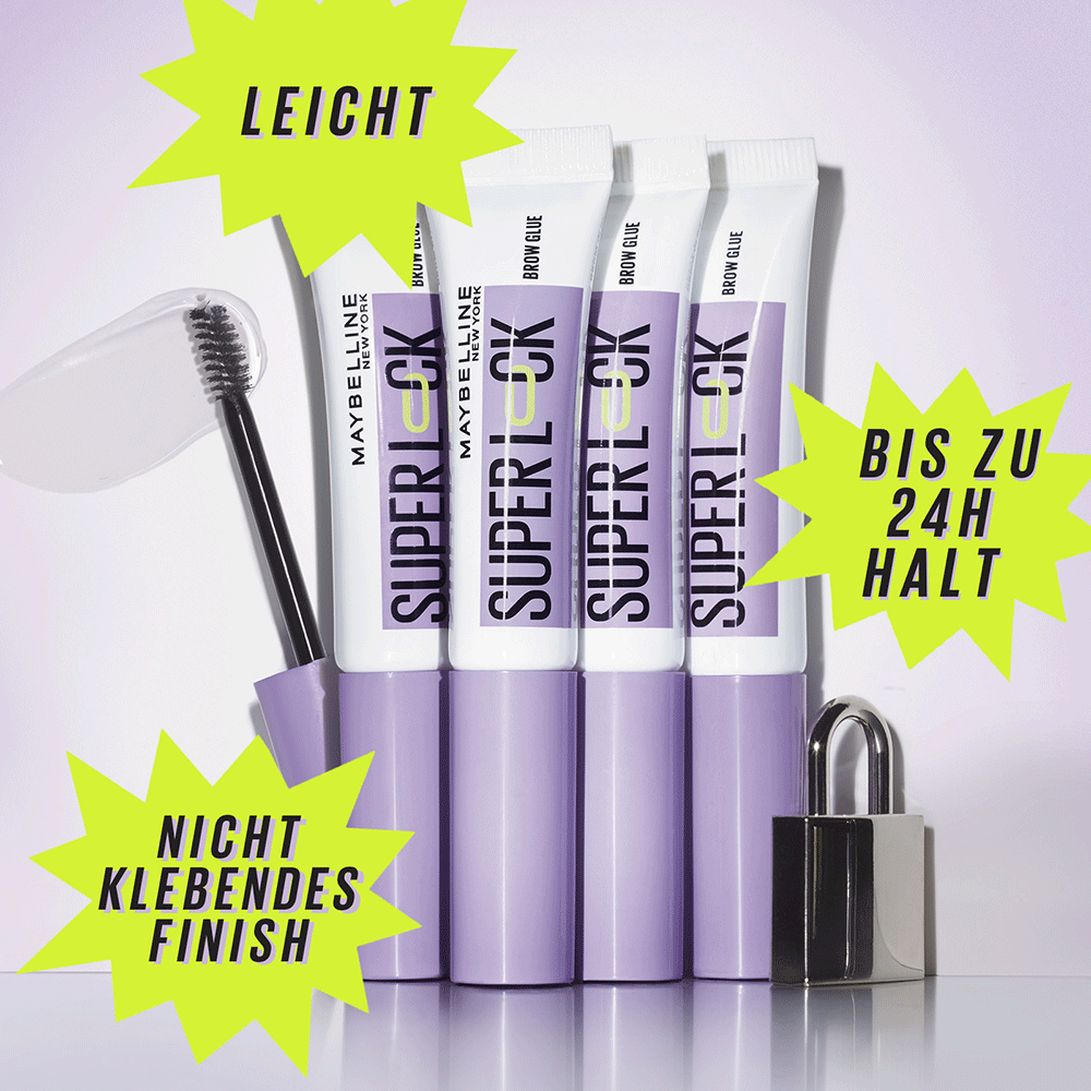 Bild: MAYBELLINE Super Lock Brow Glue Clear