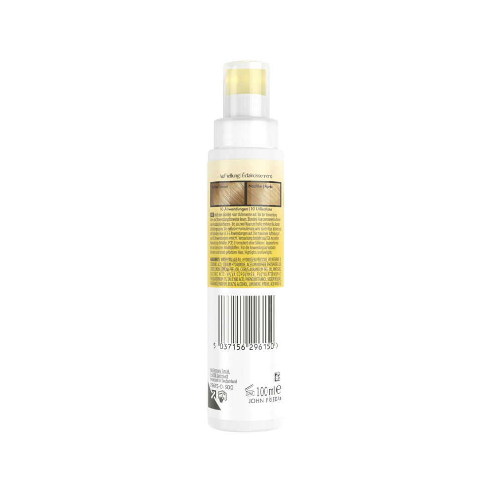 Bild: JOHN FRIEDA Go Blonder Aufhellungsspray 