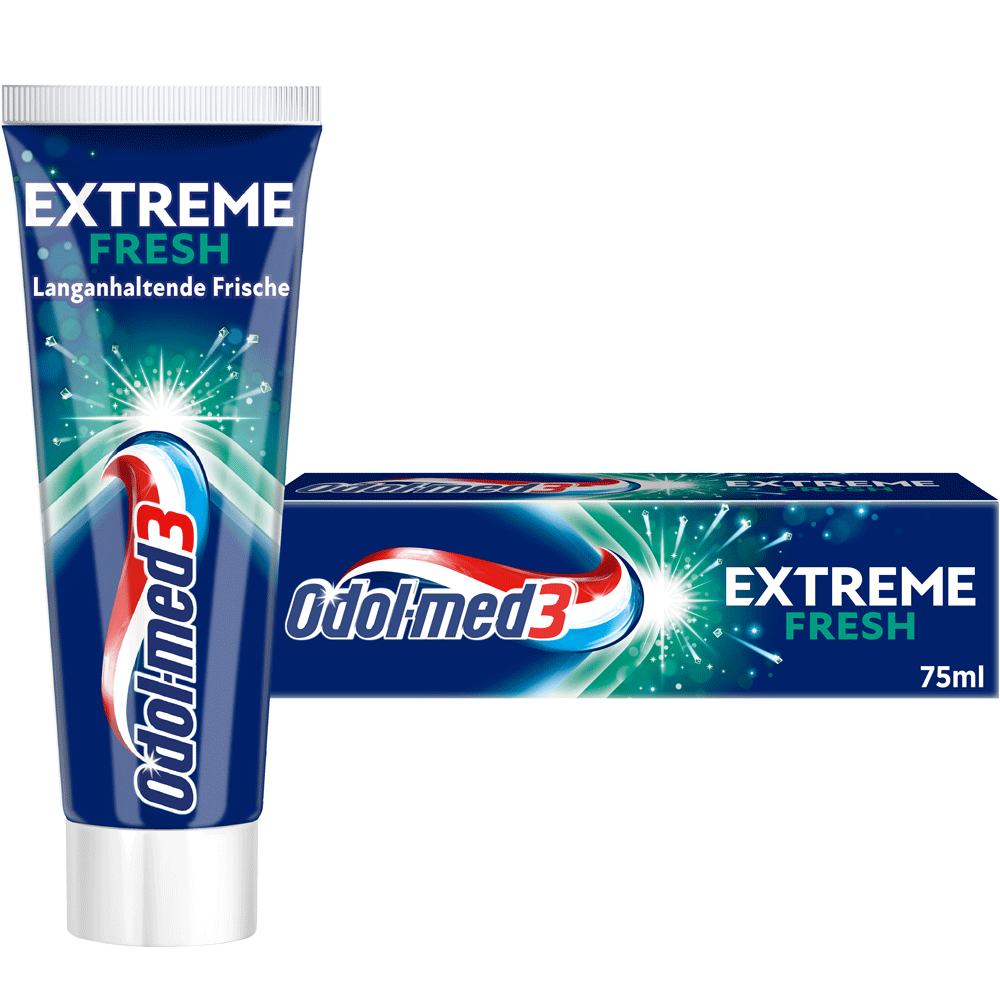 Bild: Odol-med3 Zahncreme Extreme Fresh 