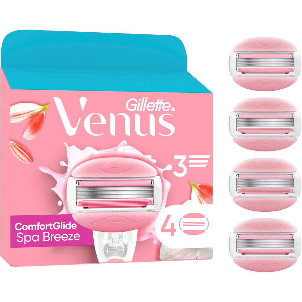 Bild: Gillette Venus Comfortglide Spa Breeze Rasierklingen 