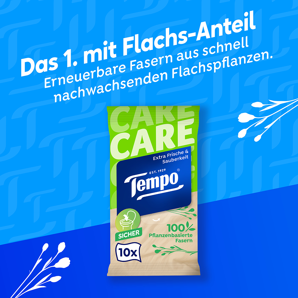 Bild: Tempo Feuchtes Toilettenpapier Travelpack sanft & pflegend 