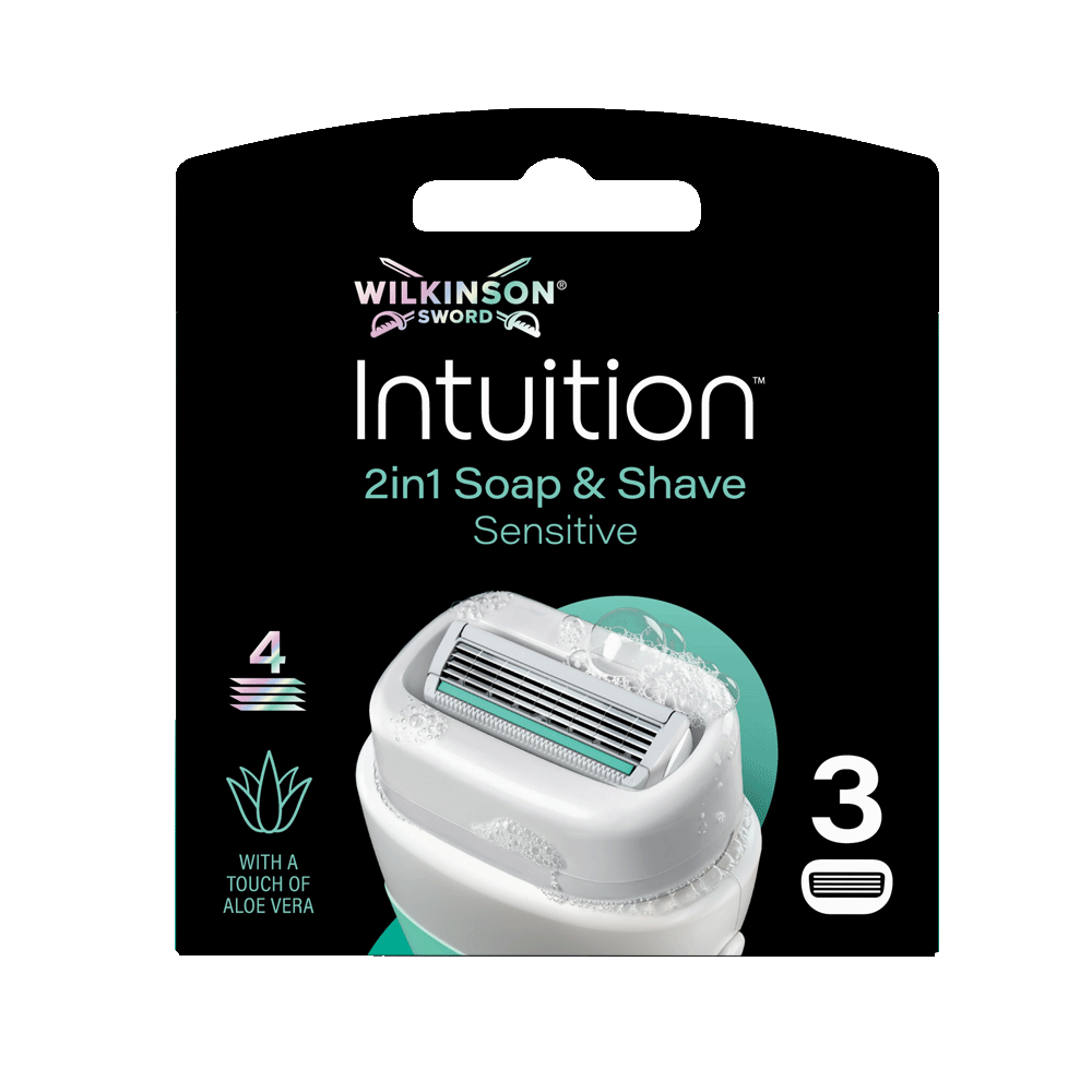 Bild: Wilkinson Intuition 2in1 Sensitive Care Rasierklingen 