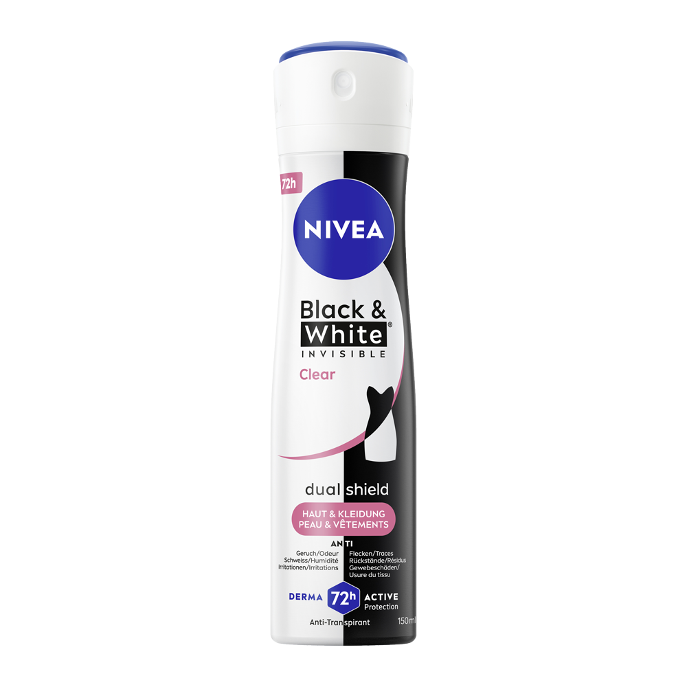Bild: NIVEA Deo Spray Invisible Black & White Clear 