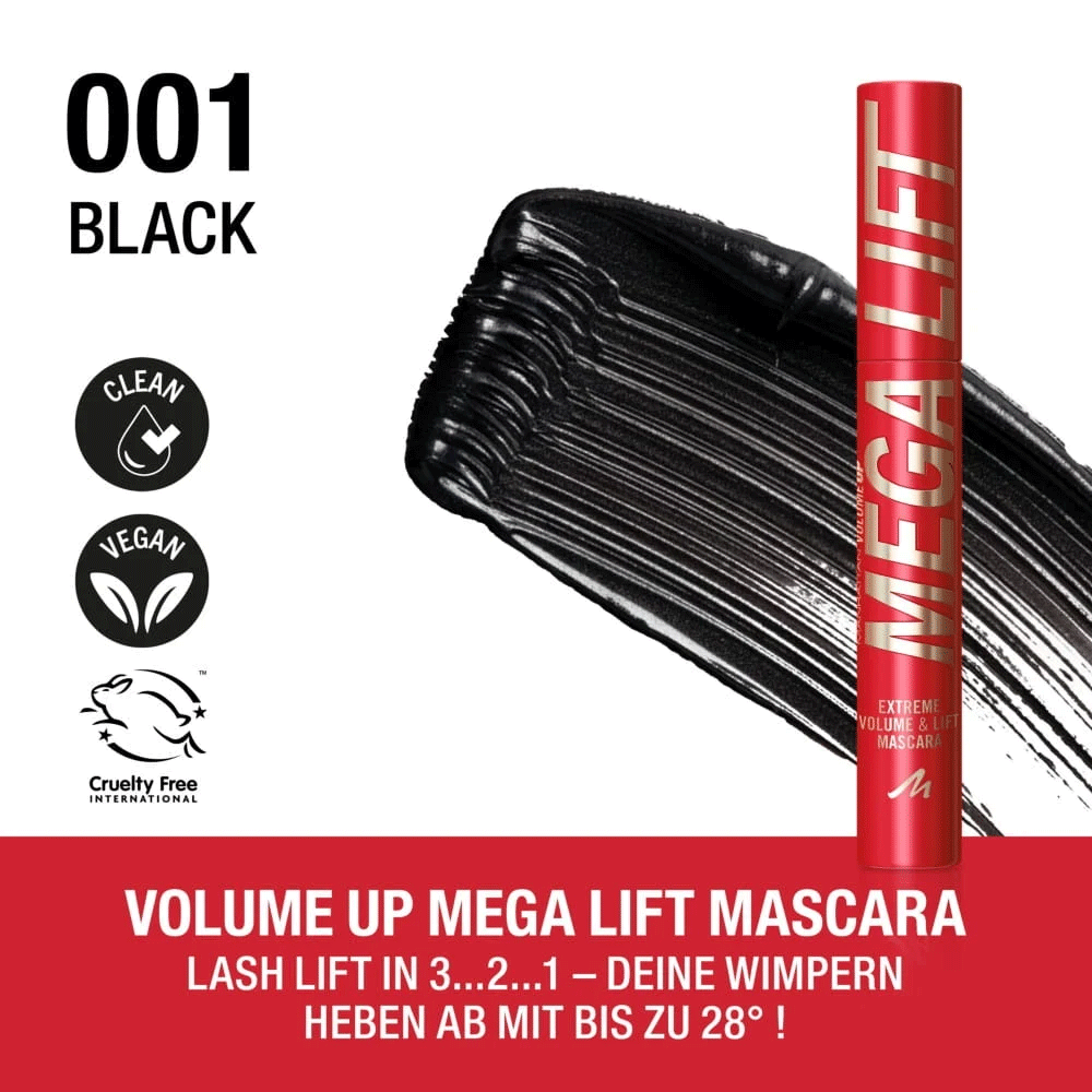Bild: MANHATTAN Volume Up Mega Lift Mascara 001