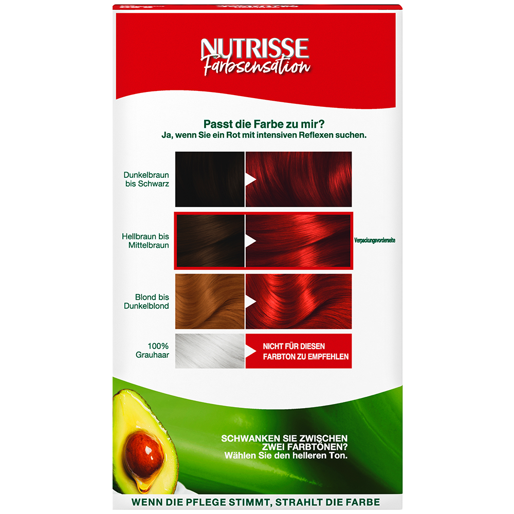 Bild: GARNIER Creme Coloration Intensives Rot