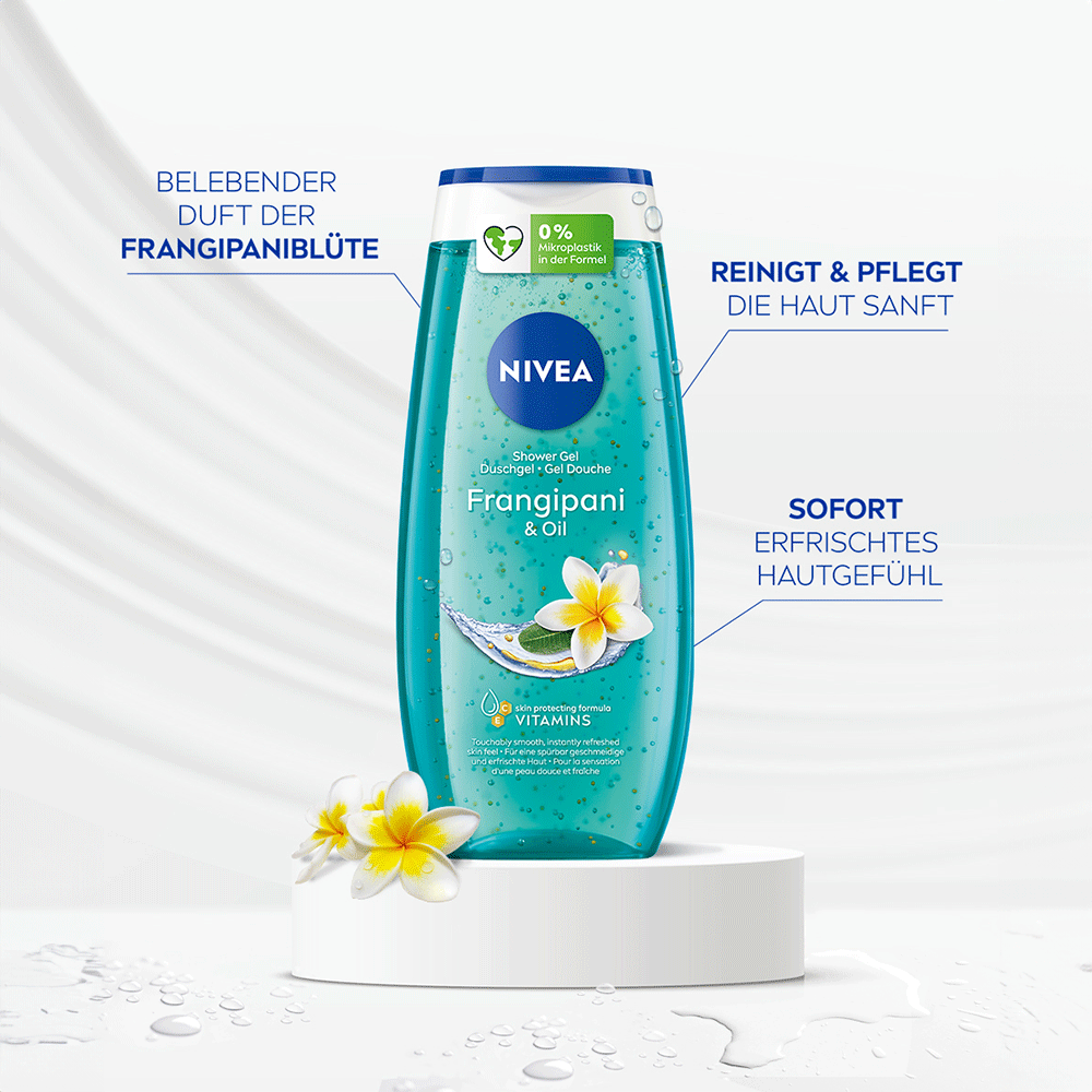 Bild: NIVEA Duschgel Frangipani & Oil 
