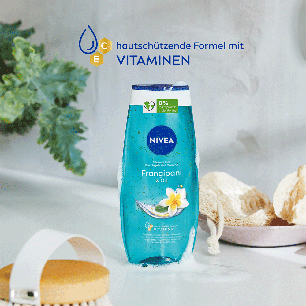 Bild: NIVEA Duschgel Frangipani & Oil 