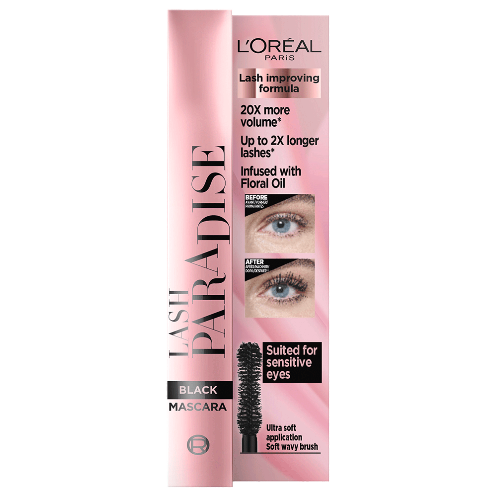 Bild: L'ORÉAL PARIS Lash Paradise Mascara schwarz