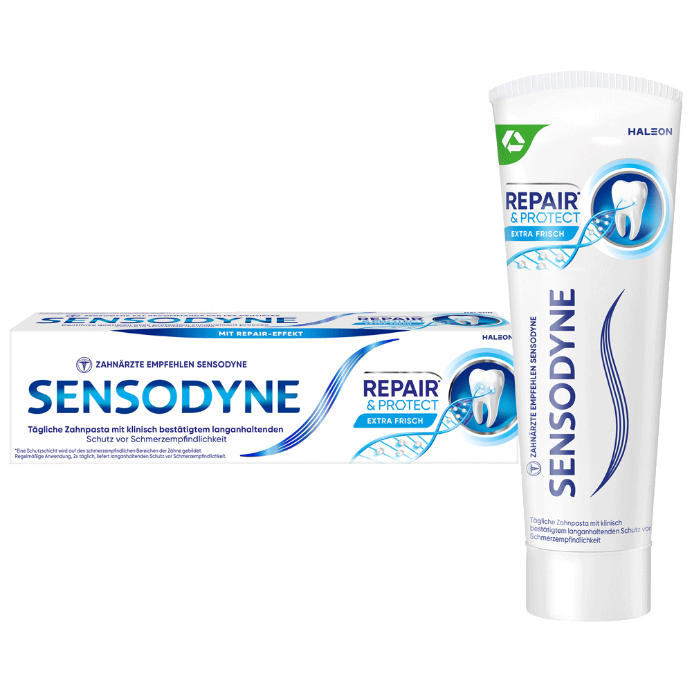 Bild: SENSODYNE Repair & Protect Extra Frisch Zahncreme 