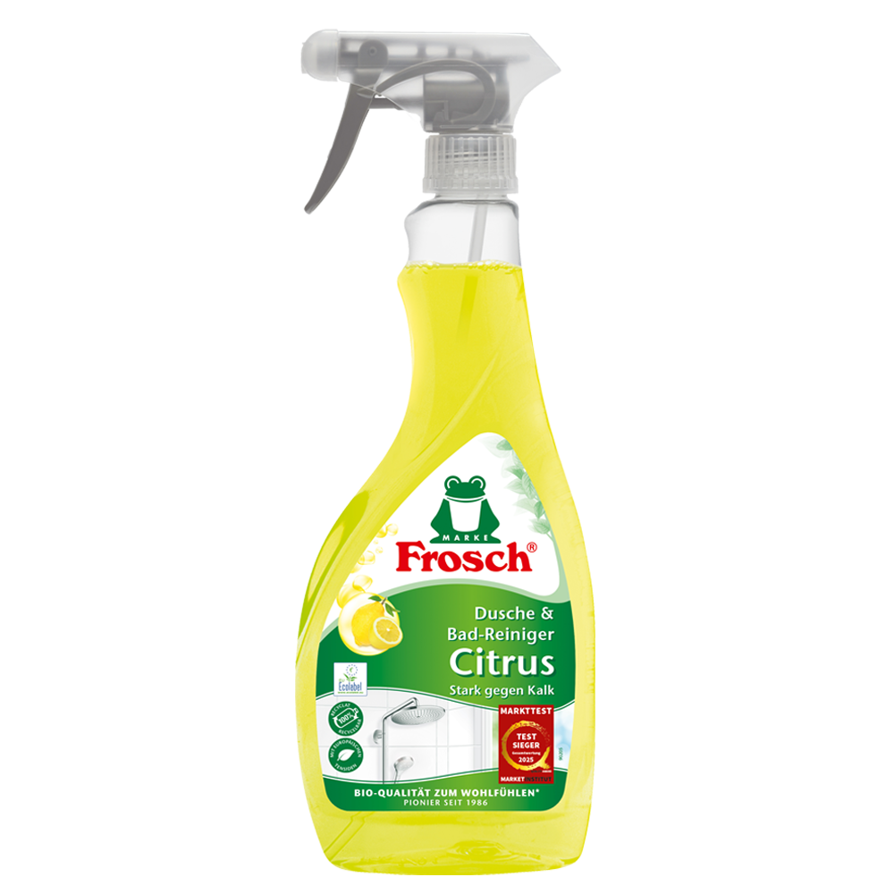 Bild: Frosch Dusche & Bad-Reiniger Zitrone 