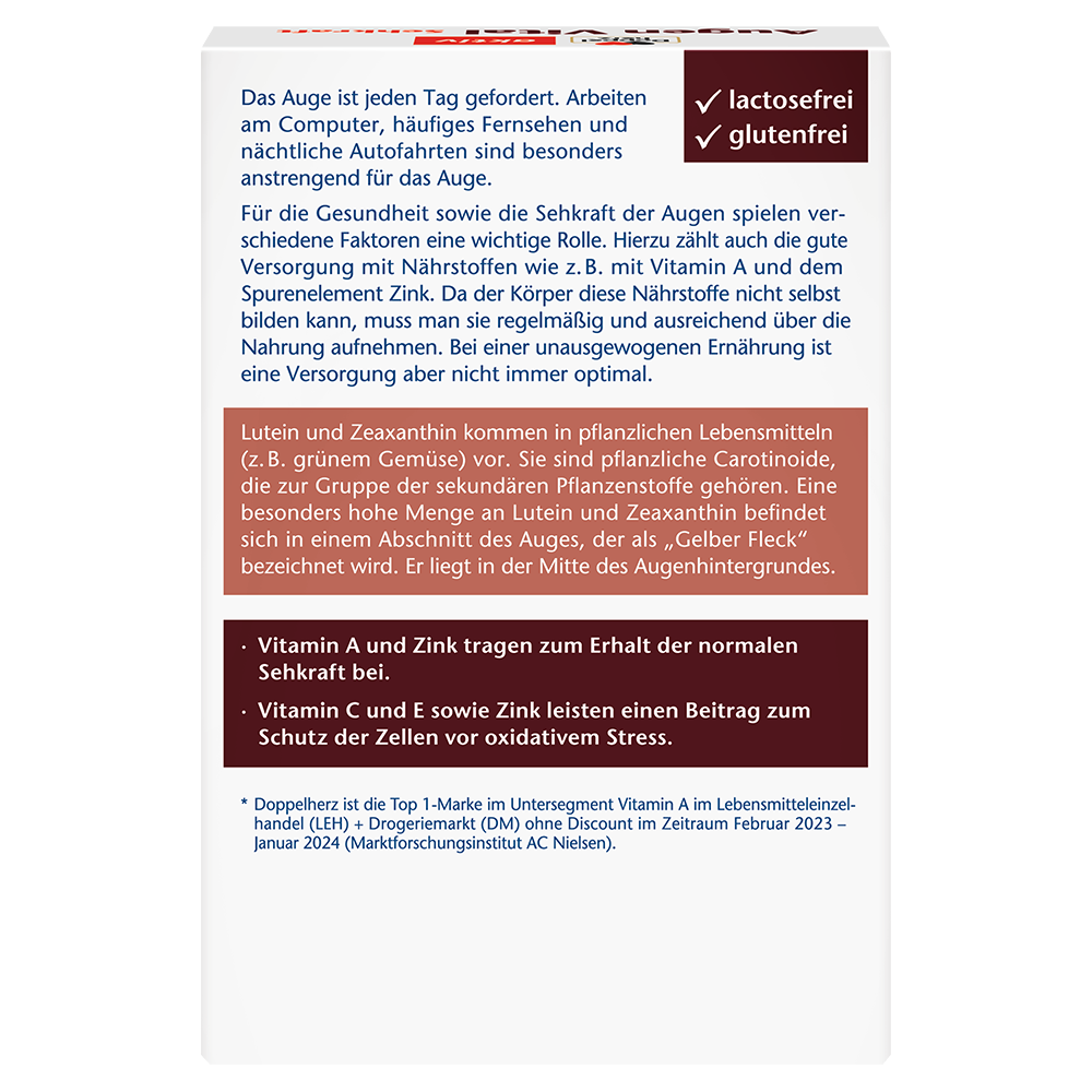 Bild: DOPPELHERZ Augen Vital Sehkraft 