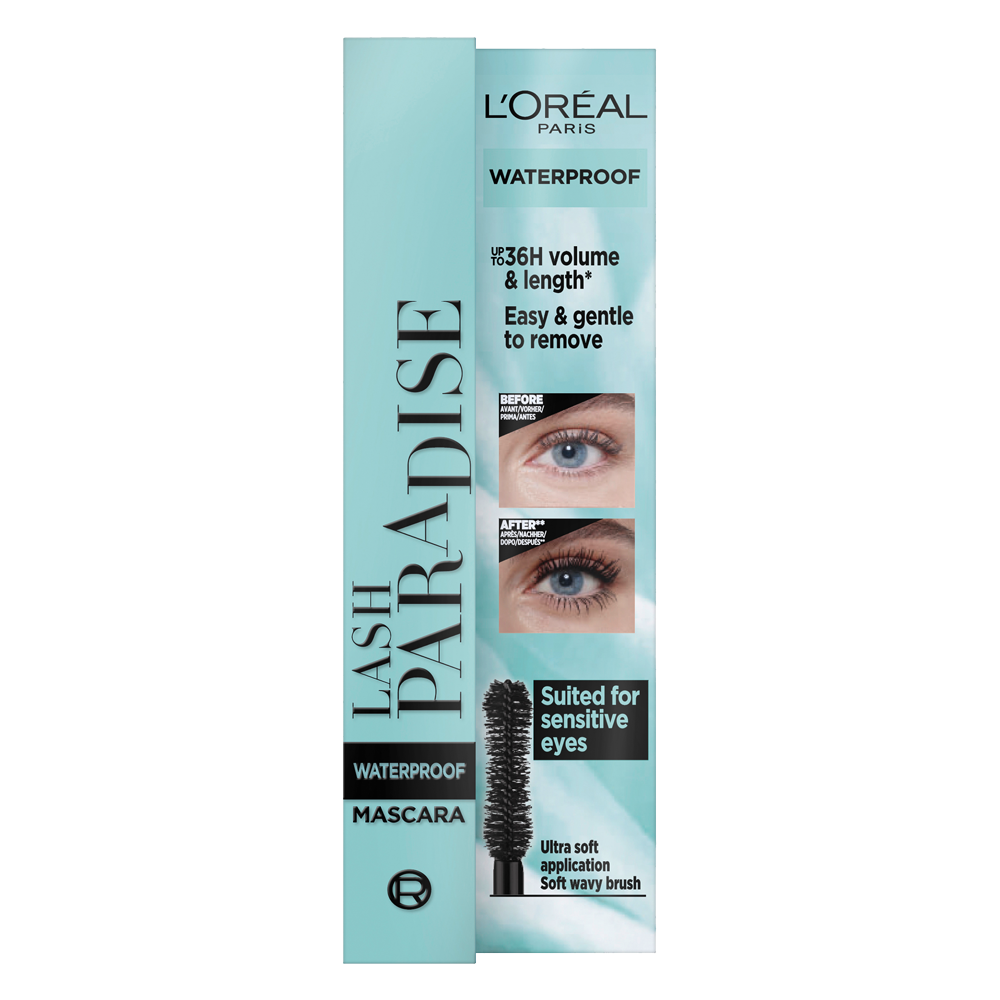 Bild: L'ORÉAL PARIS Lash Paradise Mascara Waterproof schwarz wasserfest