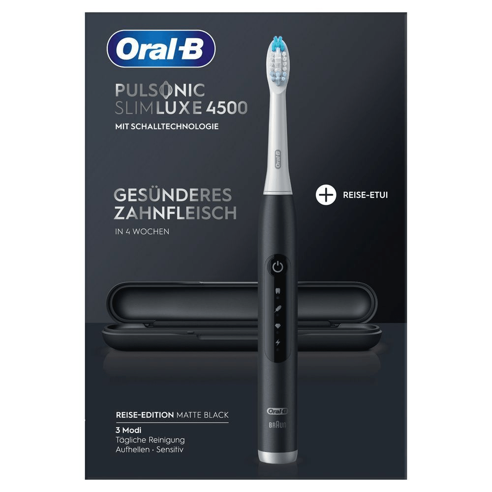 Bild: Oral-B Pulsonic Slim Luxe 4500 Elektrische Zahnbürste, Schwarz 