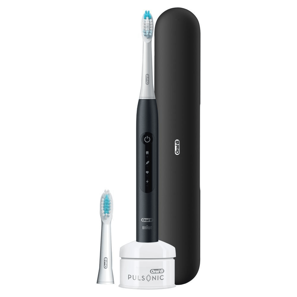 Bild: Oral-B Pulsonic Slim Luxe 4500 Elektrische Zahnbürste, Schwarz 