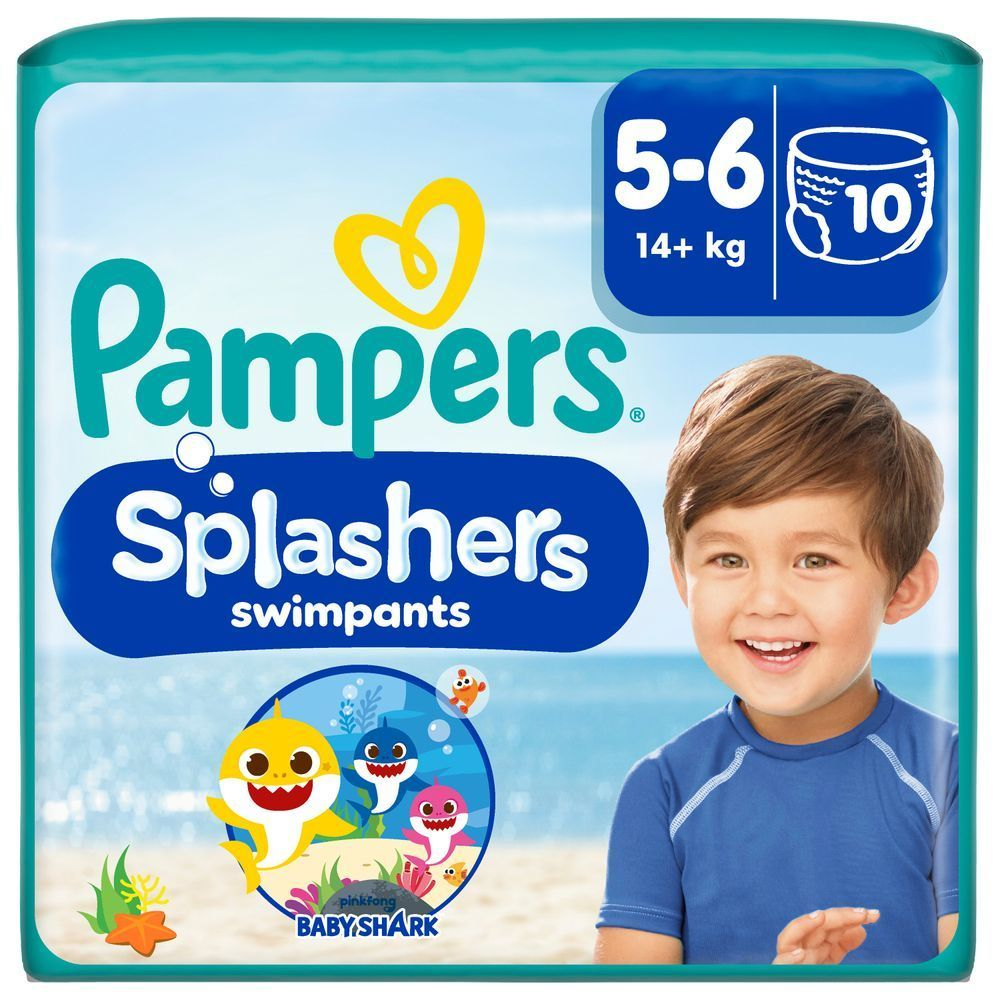 Bild: Pampers Splashers Größe 5-6, 14+ kg 