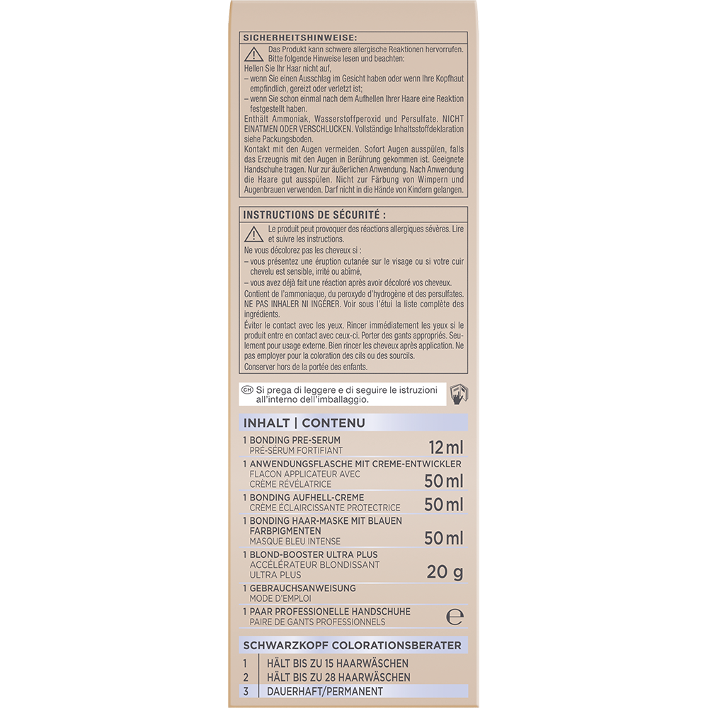 Bild: Schwarzkopf Creme Supreme Pflegender Aufheller Extrem Aufheller Plus