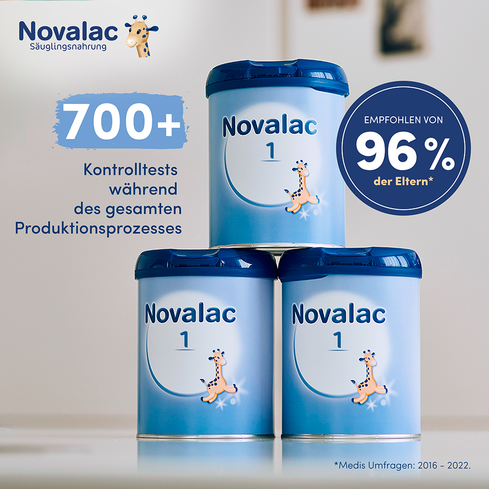 Bild: Novalac 1 Säuglingsmilchnahrung 0-6 Monate 