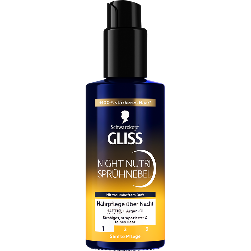 Bild: Schwarzkopf GLISS Night Nutri Sprühnebel 