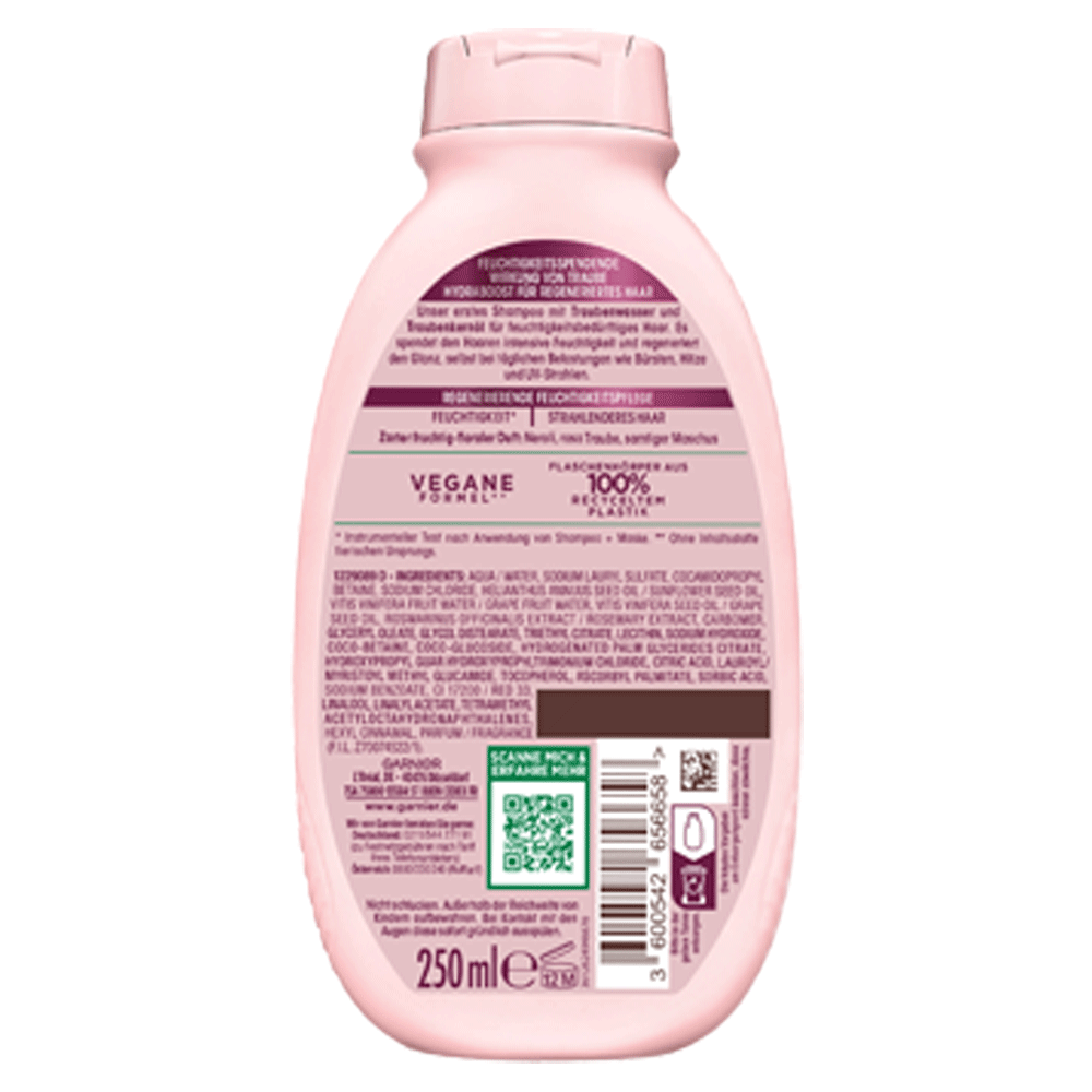 Bild: GARNIER Wahre Schätze Traube Hydraboost Shampoo 