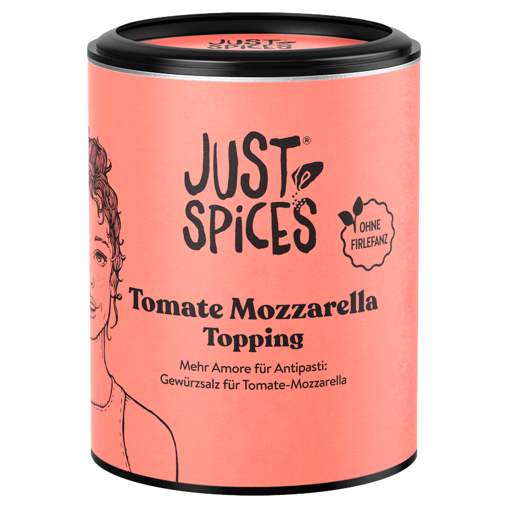 Bild: Just Spices Tomate Mozzarella Topping 
