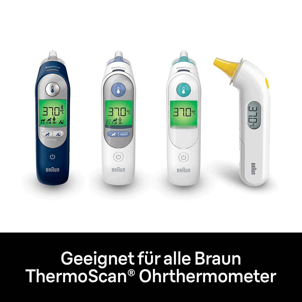 Bild: Braun Ersatzschutzkappen für Braun Thermoscan Thermometer LF40 