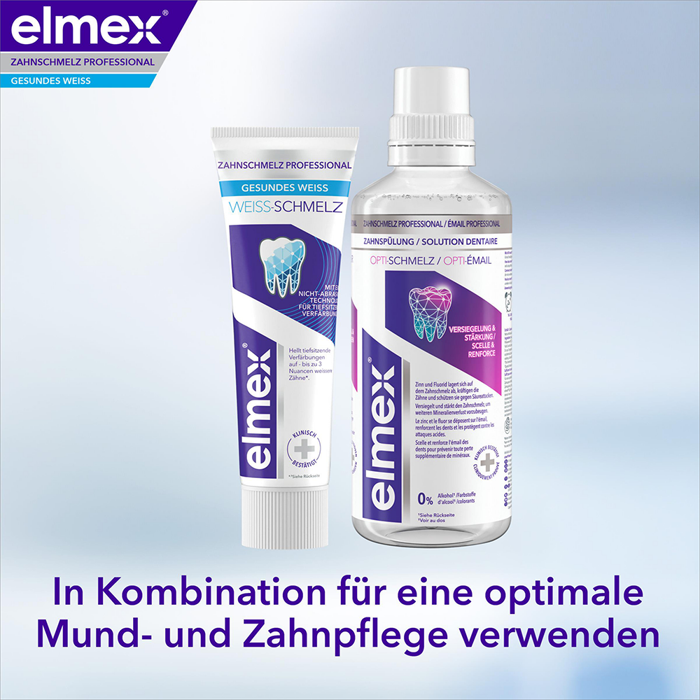 Bild: elmex Zahnschmelz Professional Gesundes Weiss Weiss-Schmelz 