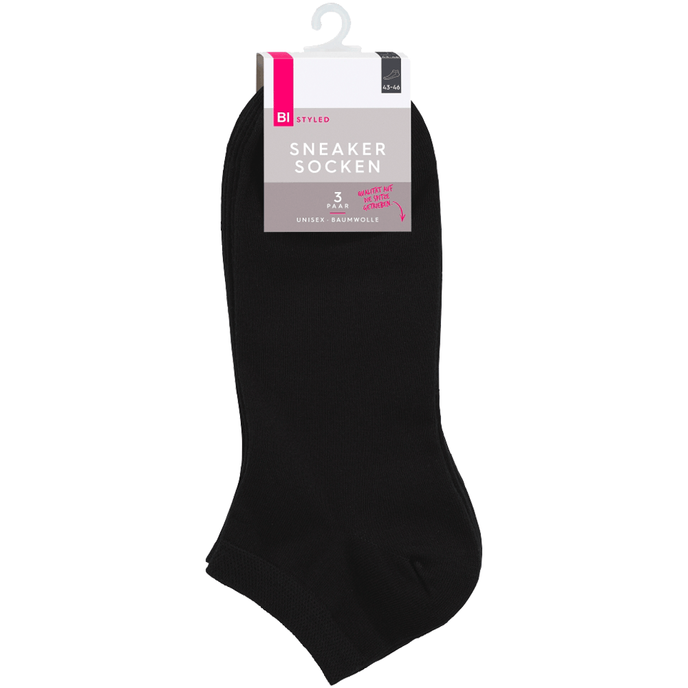 Austria product data sample: BI STYLED Sneaker Socken Baumwolle