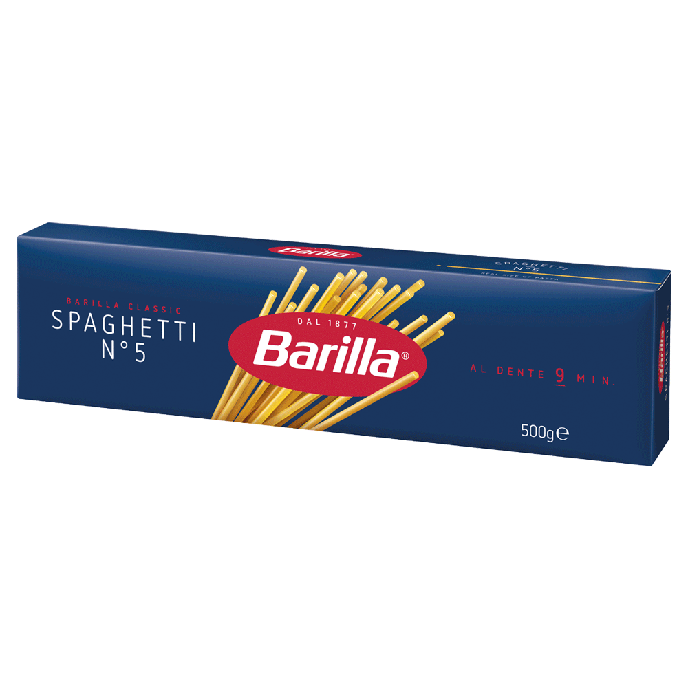 Bild: Barilla Spaghetti N5 