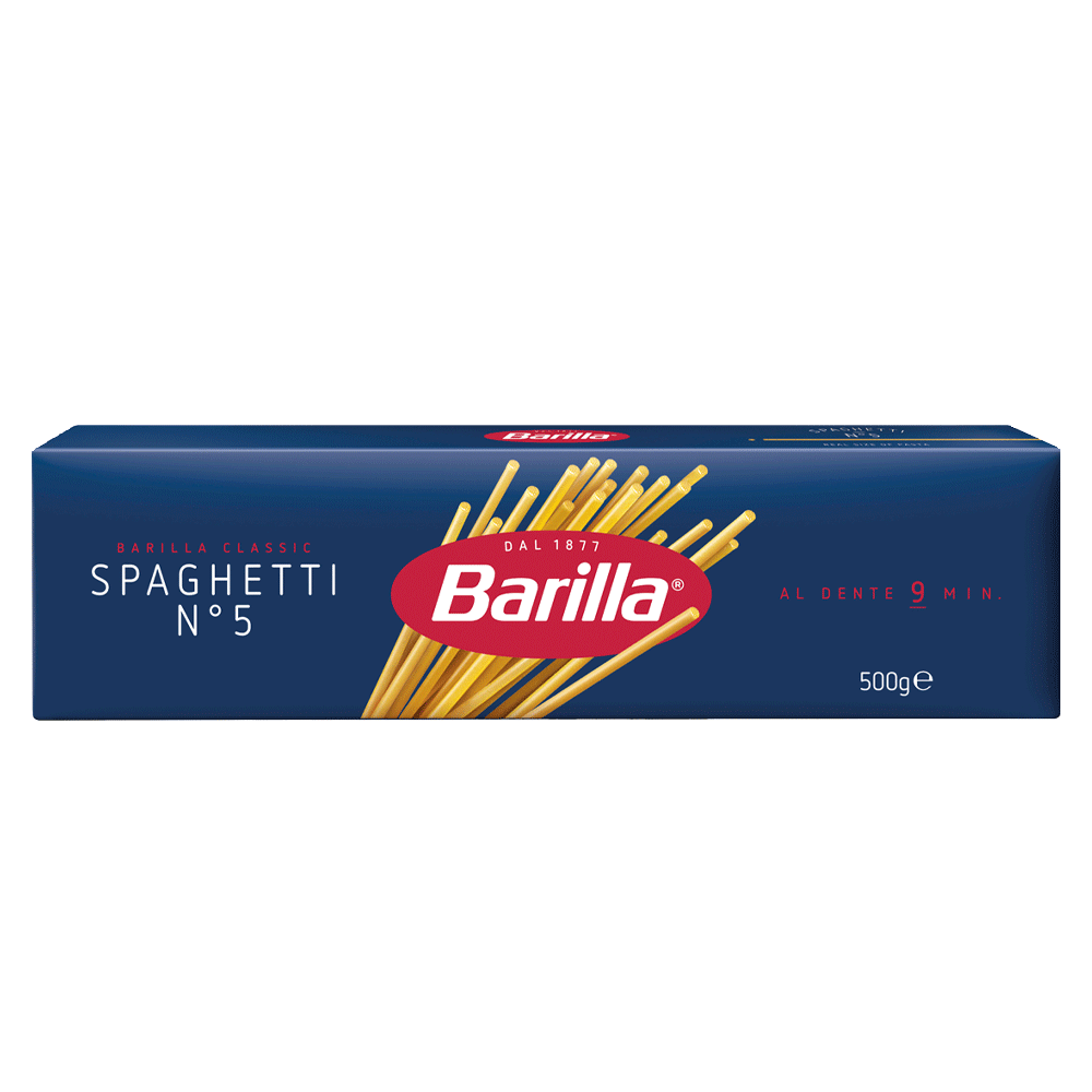 Bild: Barilla Spaghetti N5 