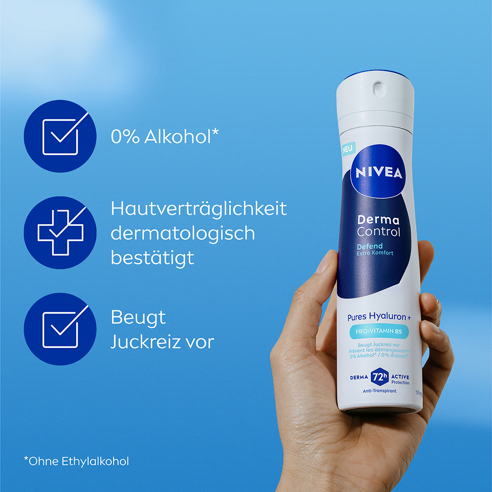 Bild: NIVEA Deo Spray Derma Control Defend 