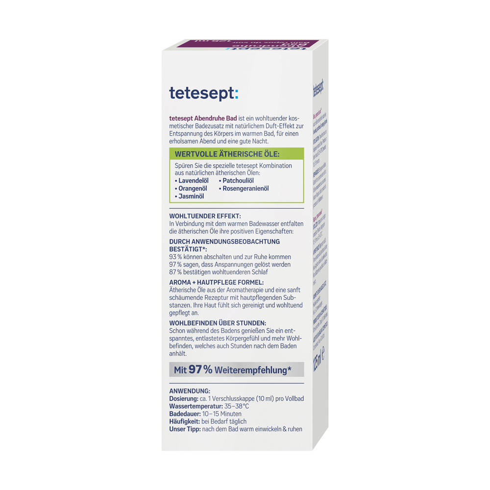 Bild: tetesept: Bad Abendruhe 