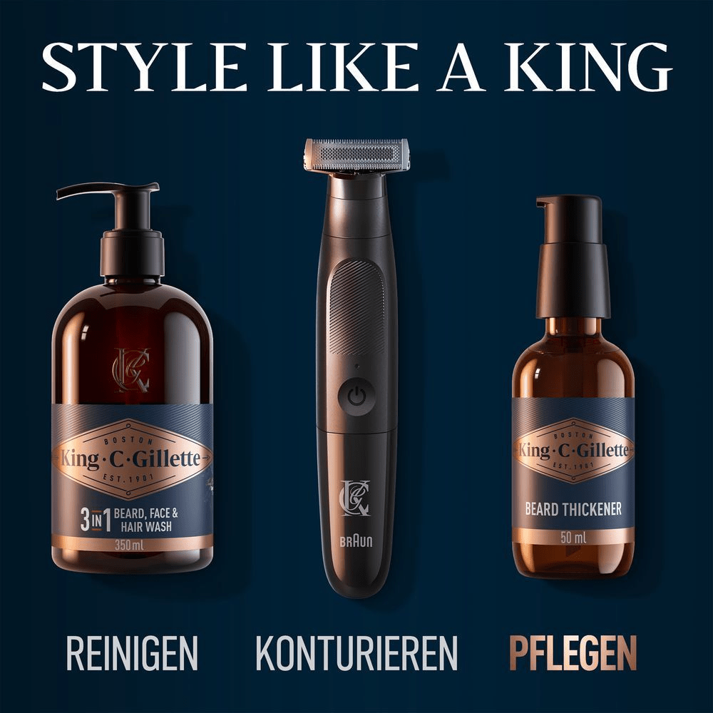 Bild: Gillette King C. Bartvolumen-Serum für Männer 