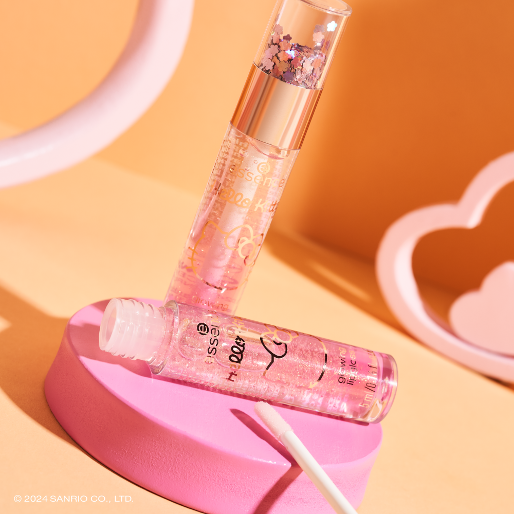 Bild: essence Hello Kitty glowing lipgloss Today Just Got Cuter!