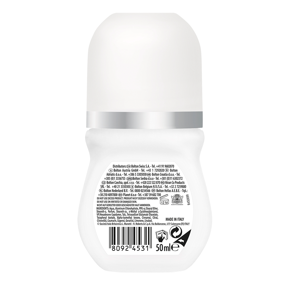 Bild: BOROTALCO Deo Roll On Invisible Musk Scent Men 