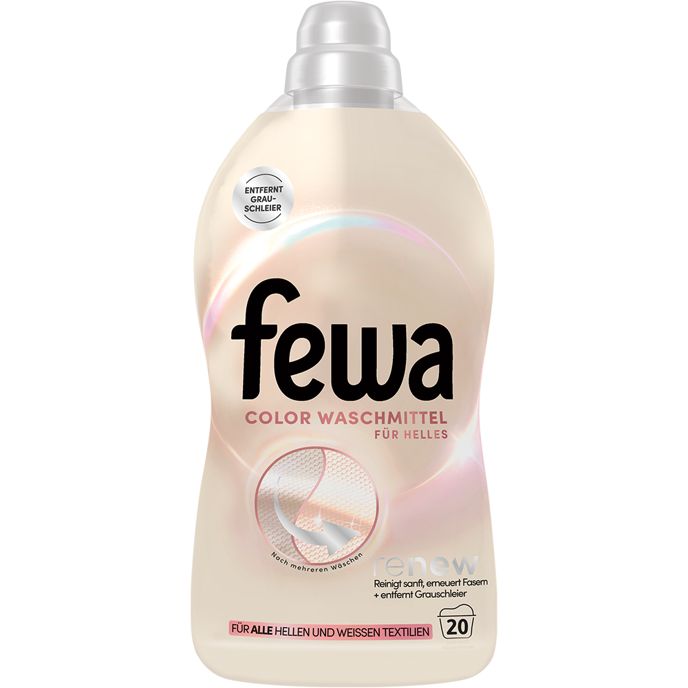 Bild: Fewa Renew Flüssigwaschmittel Color 