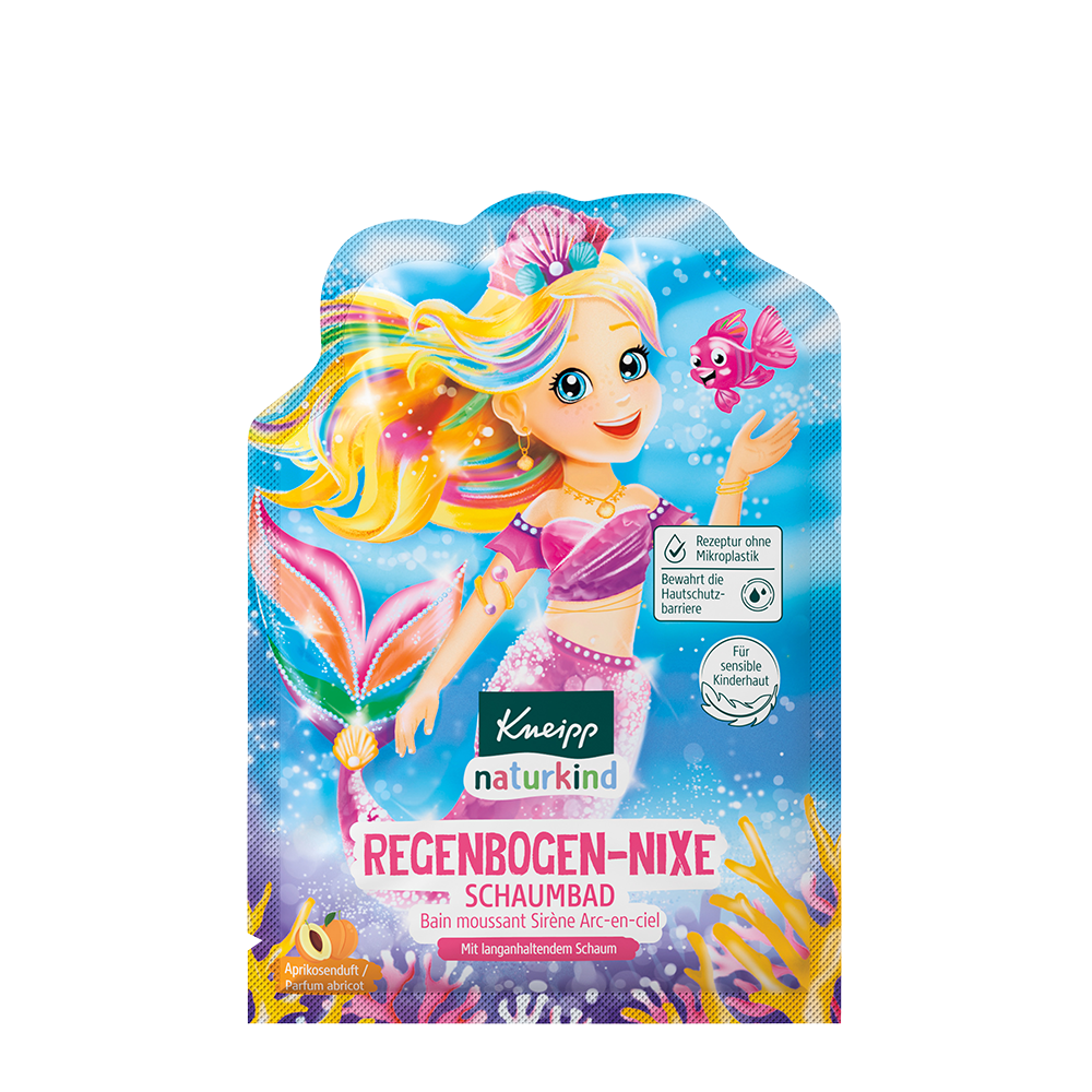 Bild: Kneipp Naturkind Schaumbad Regenbogen Nixe 
