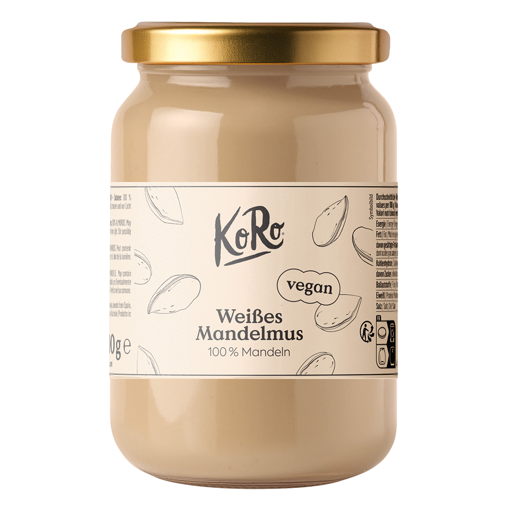 Bild: KoRo Weißes Mandelmus 