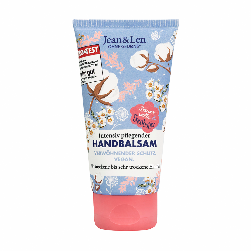 Bild: Jean&Len Handbalsam Baumwolle und Sheabutter 