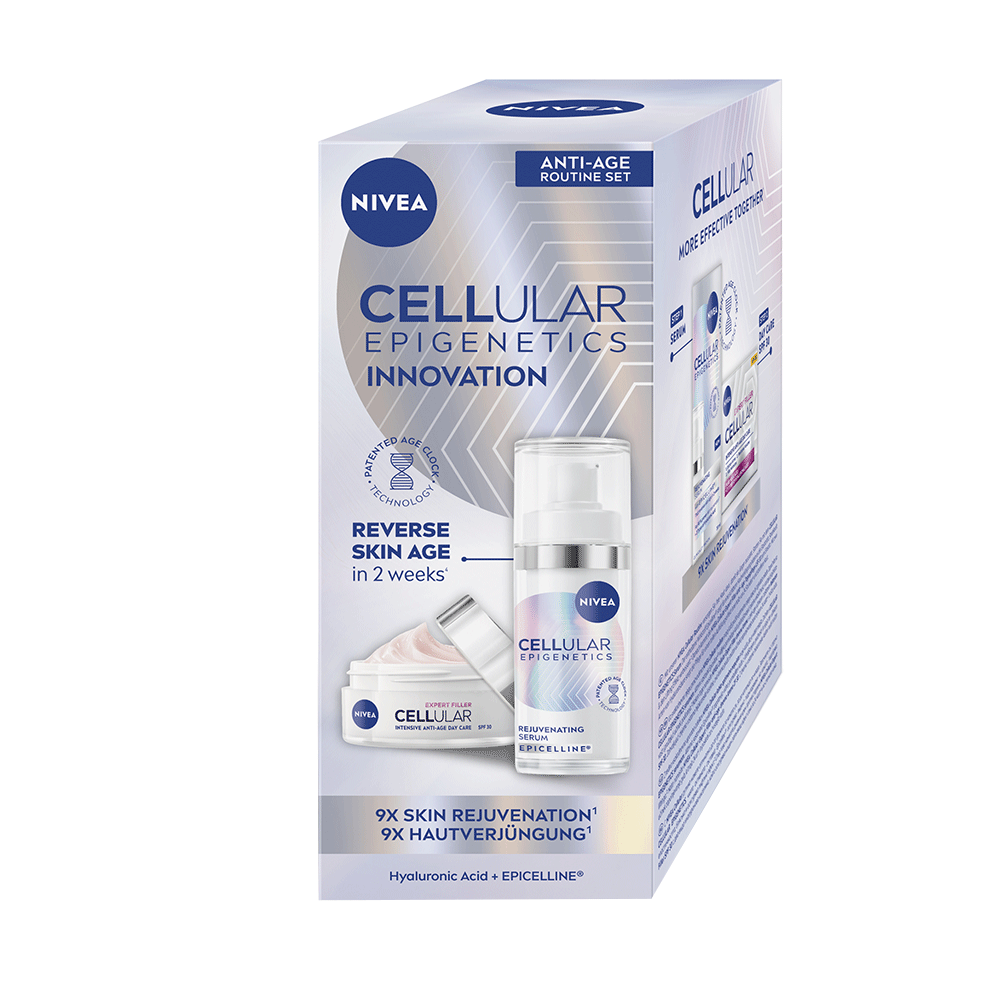 Bild: NIVEA Cellular Epigenetics Innovation Serum und Filler 