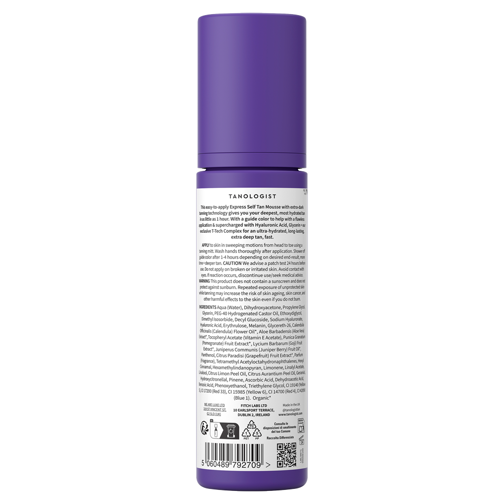 Bild: Tanologist Self Tan Mousse Extra Dark 