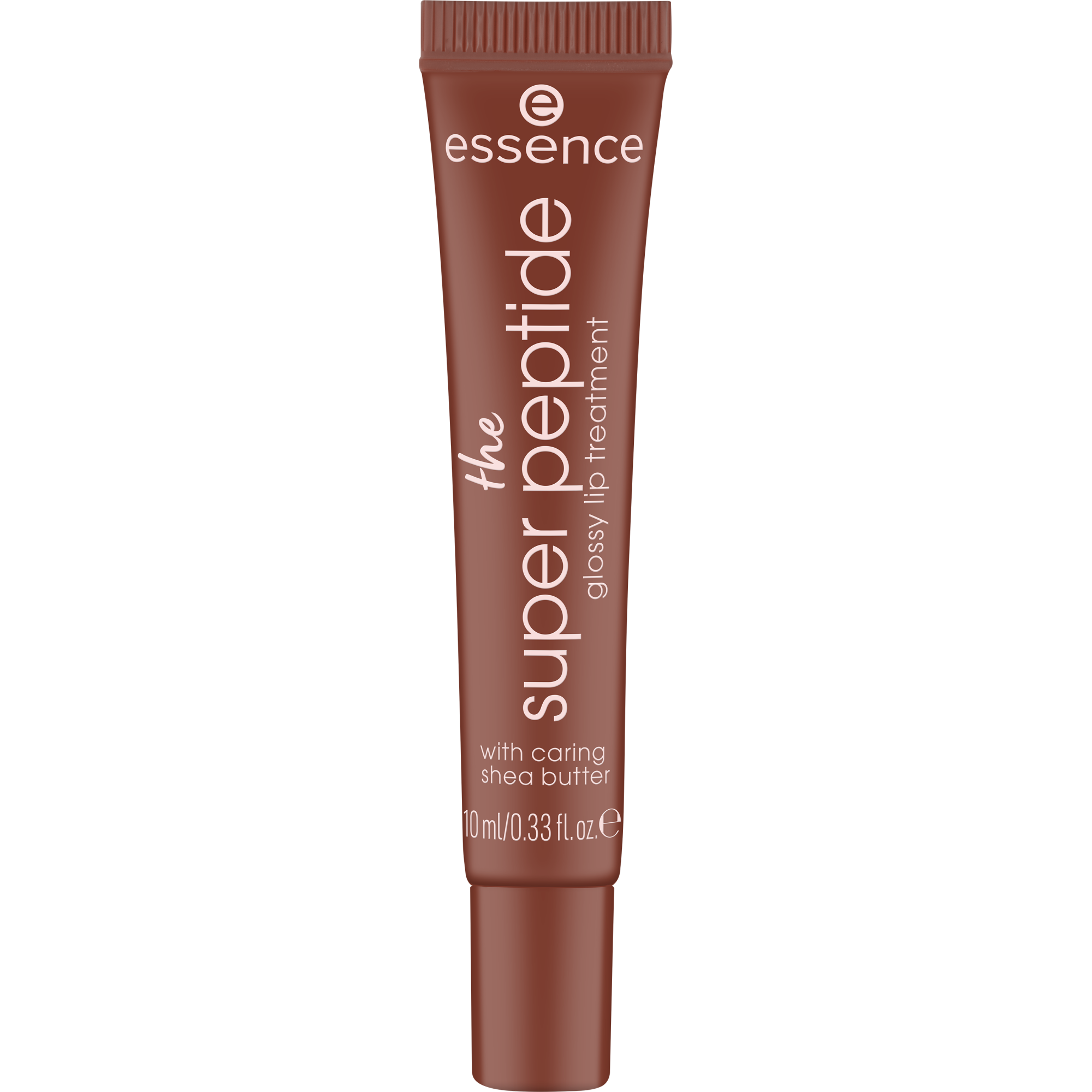 Bild: essence the super peptide glossy lip treatment Plumfection! 