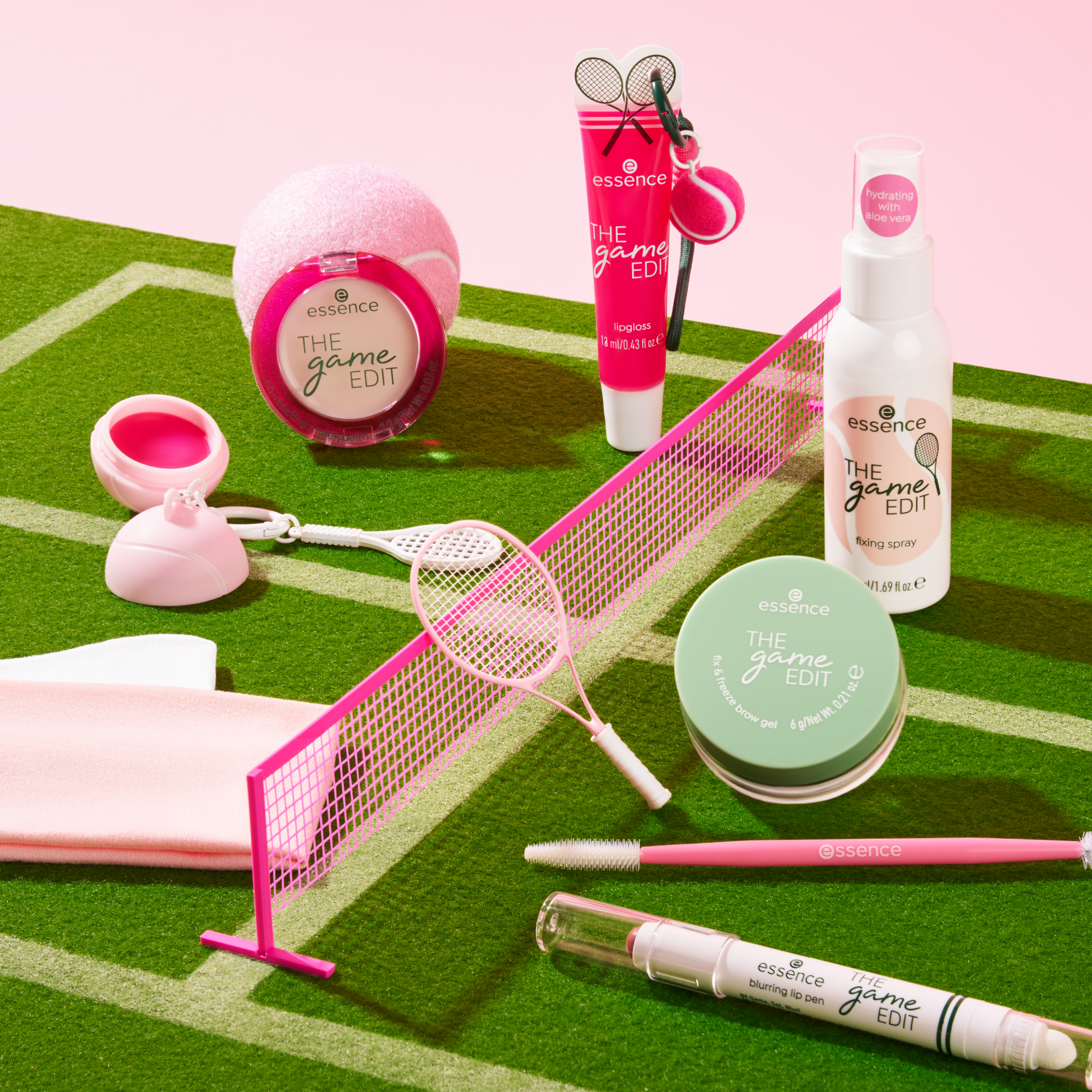 Bild: essence THE game EDIT hair band duo Tennis Core Cutie 