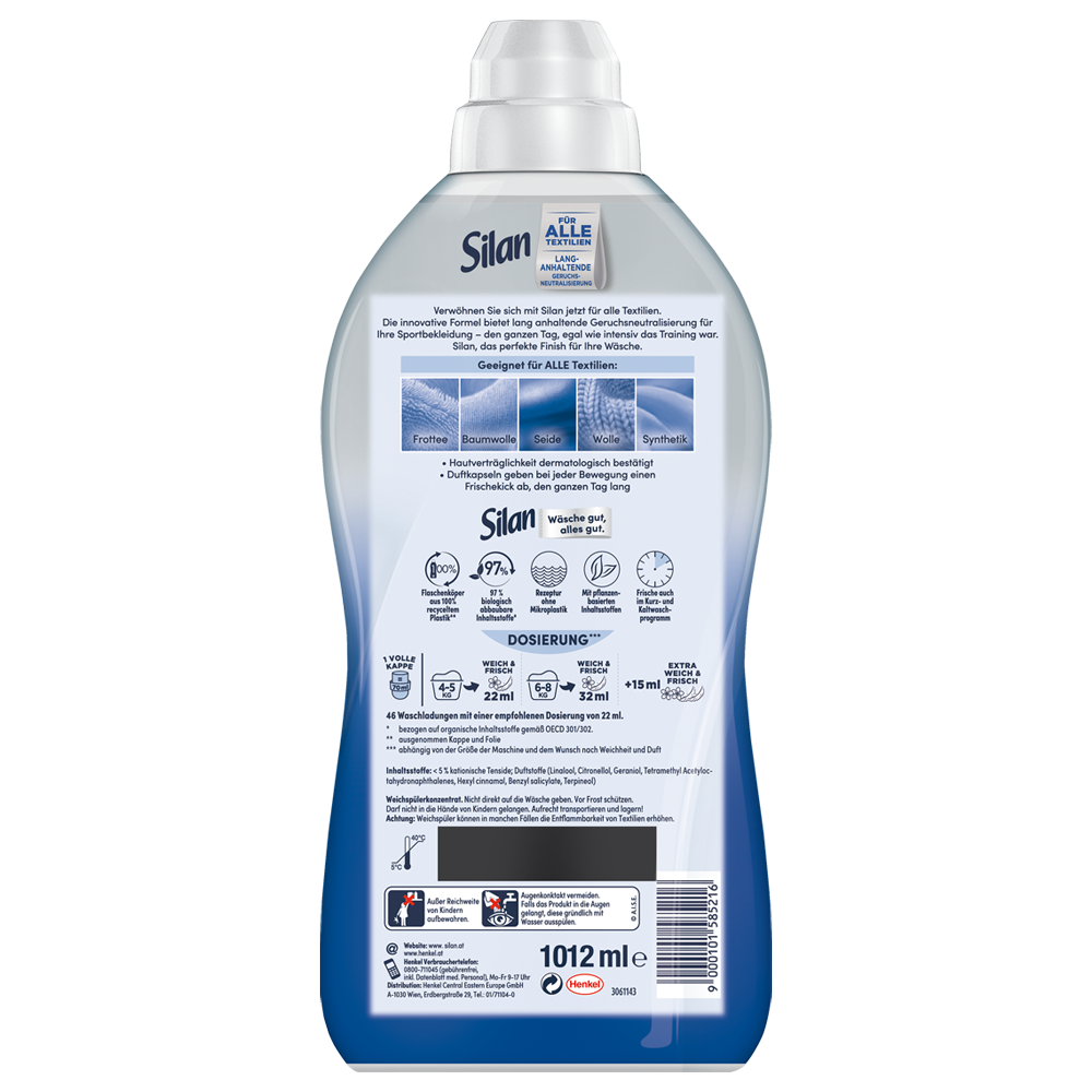 Bild: Silan Weichspüler Fresh Control Cool Fresh 