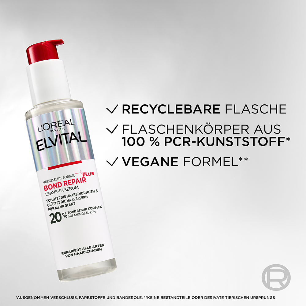 Bild: L'ORÉAL PARIS ELVITAL Bond Reapir Leave In Serum 