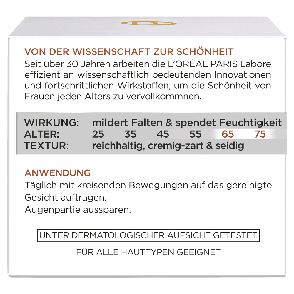 Bild: L'ORÉAL PARIS Anti-Falten Experte Tagescreme 