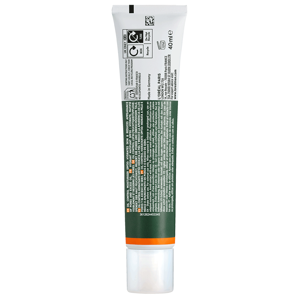 Bild: L'ORÉAL PARIS MEN EXPERT Derma Control Oil-Control Feuchtigkeitspflege 