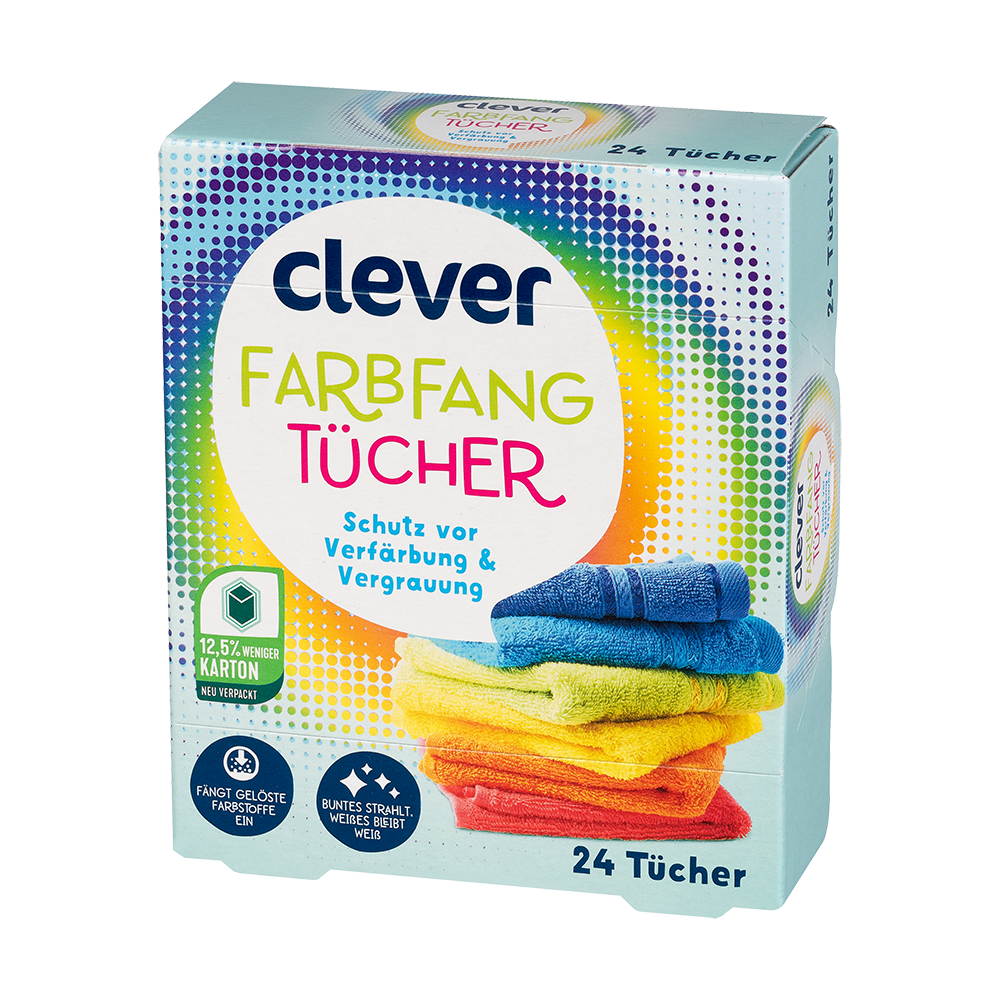 Bild: clever Farbfang Tücher 